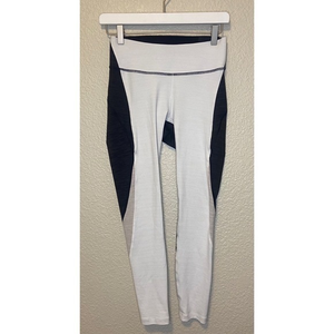 Outdoor Voices White and Black Leggings